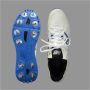 New Balance CK10 BL4 Spike Cricket Shoes White Blue