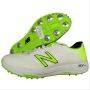 New Balance CK10 L3 Cricket Shoes White and Fluo Green