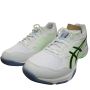 Asics Gel Rocket 11 Badminton Shoes White lime blue