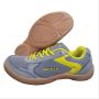 NIVIA Flash Badminton Shoes Dark Grey and Yellow