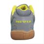 NIVIA Flash Badminton Shoes Dark Grey and Yellow