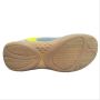 NIVIA Flash Badminton Shoes Dark Grey and Yellow
