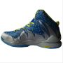 Nivia Warrior 1 Basketball Shoe Blue and Gray
