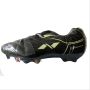 Nivia Premier Range Football Shoes Black and Yellow