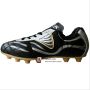 Nivia Low Cut Football Shoes Black and Silver
