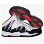 Nivia Heat Basketball Shoe White and Black