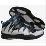 Nivia Heat Basketball Shoe Black and Silver
