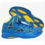 Nivia Typhoon Basketball Shoe Blue and Yellow