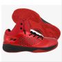 Nivia Warrior I Basketball Shoe Red and Black