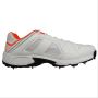 Puma Team Full Spike II Cricket Shoes White Black Orange  Purple