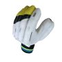 Puma Pulse 1700 Batting Gloves Left Hand White Black and Yellow