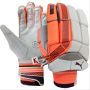 Puma Evo 5 Batting Gloves White and Orange