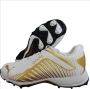 Puma 22 FH Rubber VK White Gold Black Cricket Shoes
