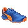 Puma 19 FH Rubber Bluemazing Orange Glow Cricket Shoes