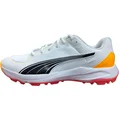 Puma 24 FH Rubber Cricket Shoes White Black-Sun Stream Colour