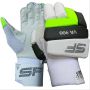 SF  Va 900 Batting Gloves White Black and Lime
