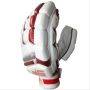 SF Power Bow Batting Gloves White and Red Left Hand