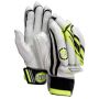 SF Club Deluxe LP Batting Gloves White Black and Lime