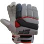 SF Power Bow Batting Gloves White Gray and Orange