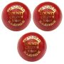 SF County Crown Cricket Ball 3 Ball Set