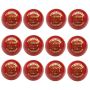 SF County Crown Cricket Ball 12 Ball Set