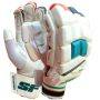 SF Power Bow Batting Gloves White and Red (Mens Size Right-Handed)