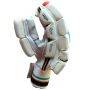 SF Power Bow Batting Gloves White and Red (Mens Size Right-Handed)