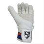 SG Club Cricket Batting Gloves White and Blue (Mans Size Right-Handed)