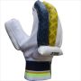 SG Shield Cricket Batting Gloves White and Blue (Youth Size Right Handed)