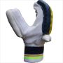 SG Shield Cricket Batting Gloves White and Blue (Youth Size Right Handed)