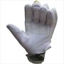 SG Shield Cricket Batting Gloves White and Blue (Youth Size Right Handed)