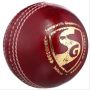 SG Shield 30 Red Cricket Leather Ball Set of 3