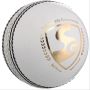 SG Shield 30 White Cricket Leather Ball Set of 3