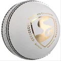 SG Shield 30 White Cricket Leather Ball Set of 12