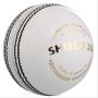 SG Shield 20 White Cricket Leather Ball Set of 6