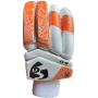 SG RP 17 Cricket Batting Gloves Orange and White (Mens Size Right-Handed)