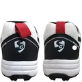 SG Savage Max Spikes Cricket Shoes Colour White Black