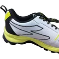 SG Scorer Edge Cricket Shoes White Volt Green