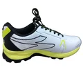 SG Scorer Edge Cricket Shoes White Volt Green