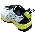 SG Scorer Edge Cricket Shoes White Volt Green