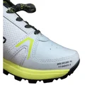 SG Scorer Edge Cricket Shoes White Volt Green