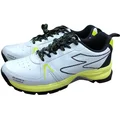 SG Scorer Edge Cricket Shoes White Volt Green