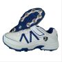 SG Xtreme 4.0 Full Spike Cricket Shoes White and Blue
