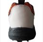 SG Savage Stud Cricket Shoes White Navy Orange  