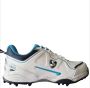 SG Club 5.0 Stud Cricket Shoes White Navy Teal