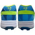 SG Sierra ARC Cricket Spikes Shoes White Blue Lime Colour