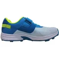 SG Sierra ARC Cricket Spikes Shoes White Blue Lime Colour