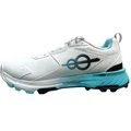 One8 Pitch 18 Cricket Shoes Jersey White And Sonic Blue