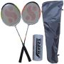 Silvers SB 919 Two set Badminton Racket With Silvers Shuttle Cock