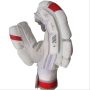 SM Sultan Batting Gloves Red and White
